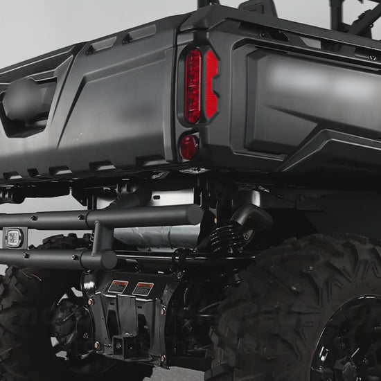 Kemimoto Rear Bumper with Light for Can‑Am Defender
