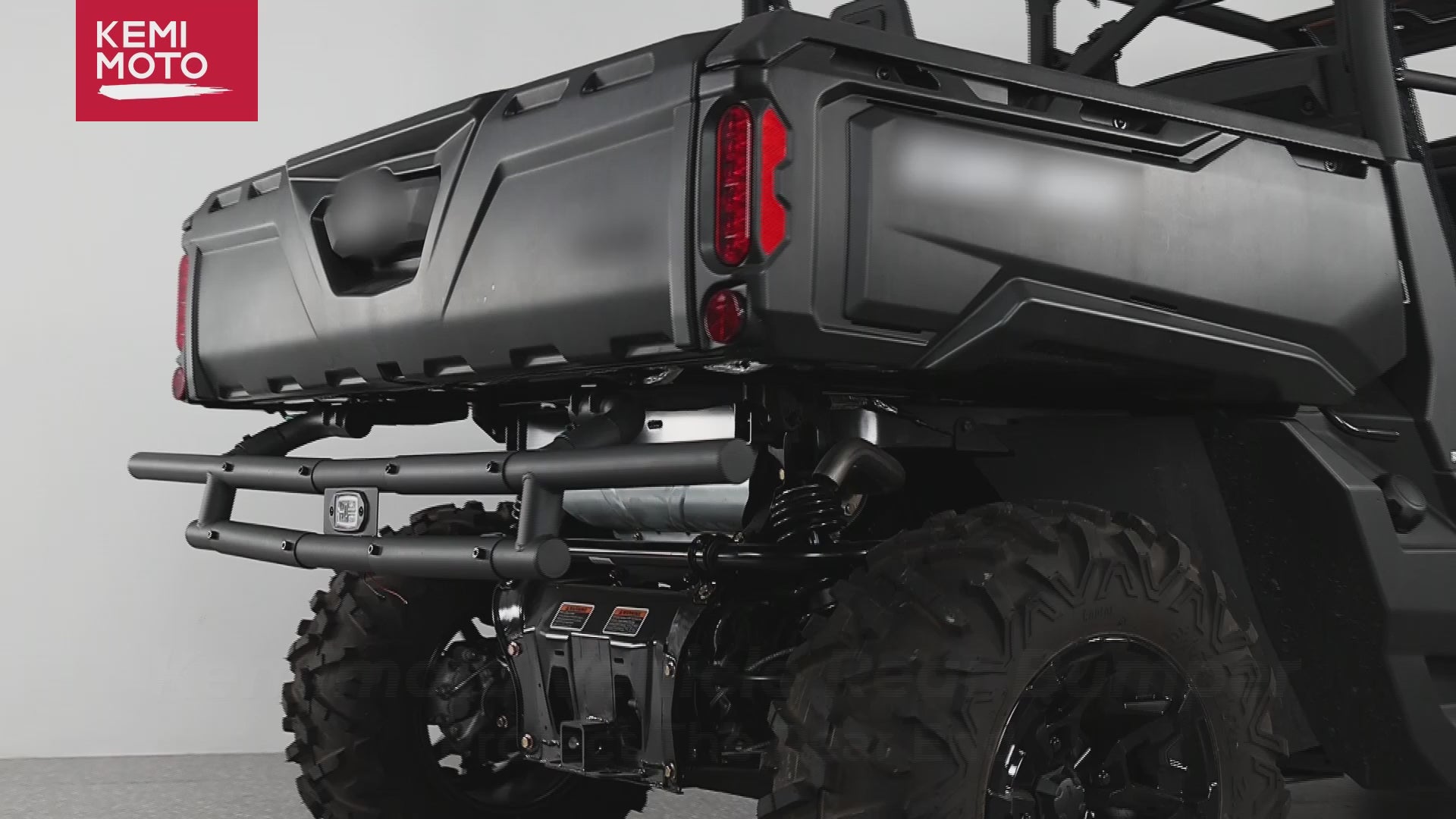 Kemimoto Rear Bumper with Light for Can‑Am Defender