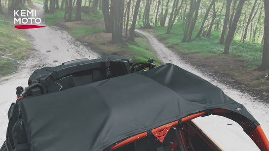 Kemimoto UV‑Resistant Soft Top Roof for Can‑Am Maverick X3