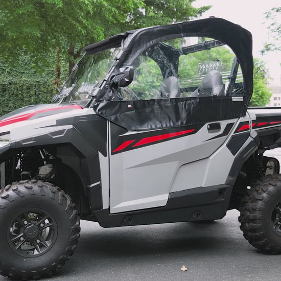 Kemimoto UTV Soft Upper Doors for Polaris General & XP 1000