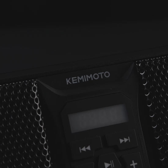 Kemimoto 33" RGB UTV Sound Bar for Can‑Am Maverick X3