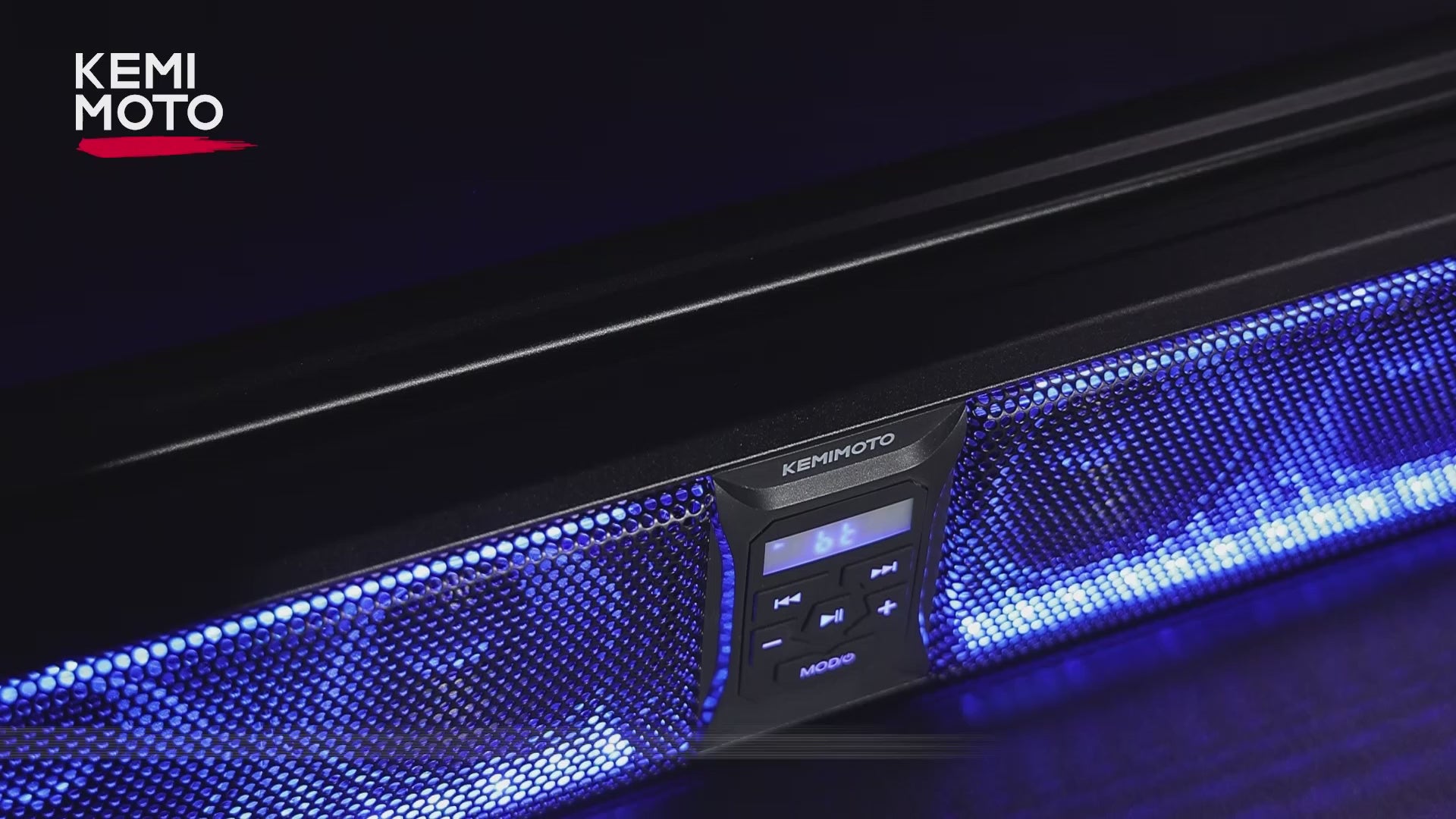 Kemimoto 26" RGB Universal Sound Bar for UTVs