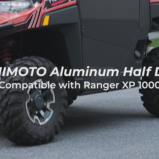 UTV Aluminum Half Doors for Polaris Ranger XP 1000 2018-2026