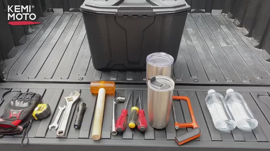Kemimoto Removable 20L Cargo Storage Box for Can‑Am Defender