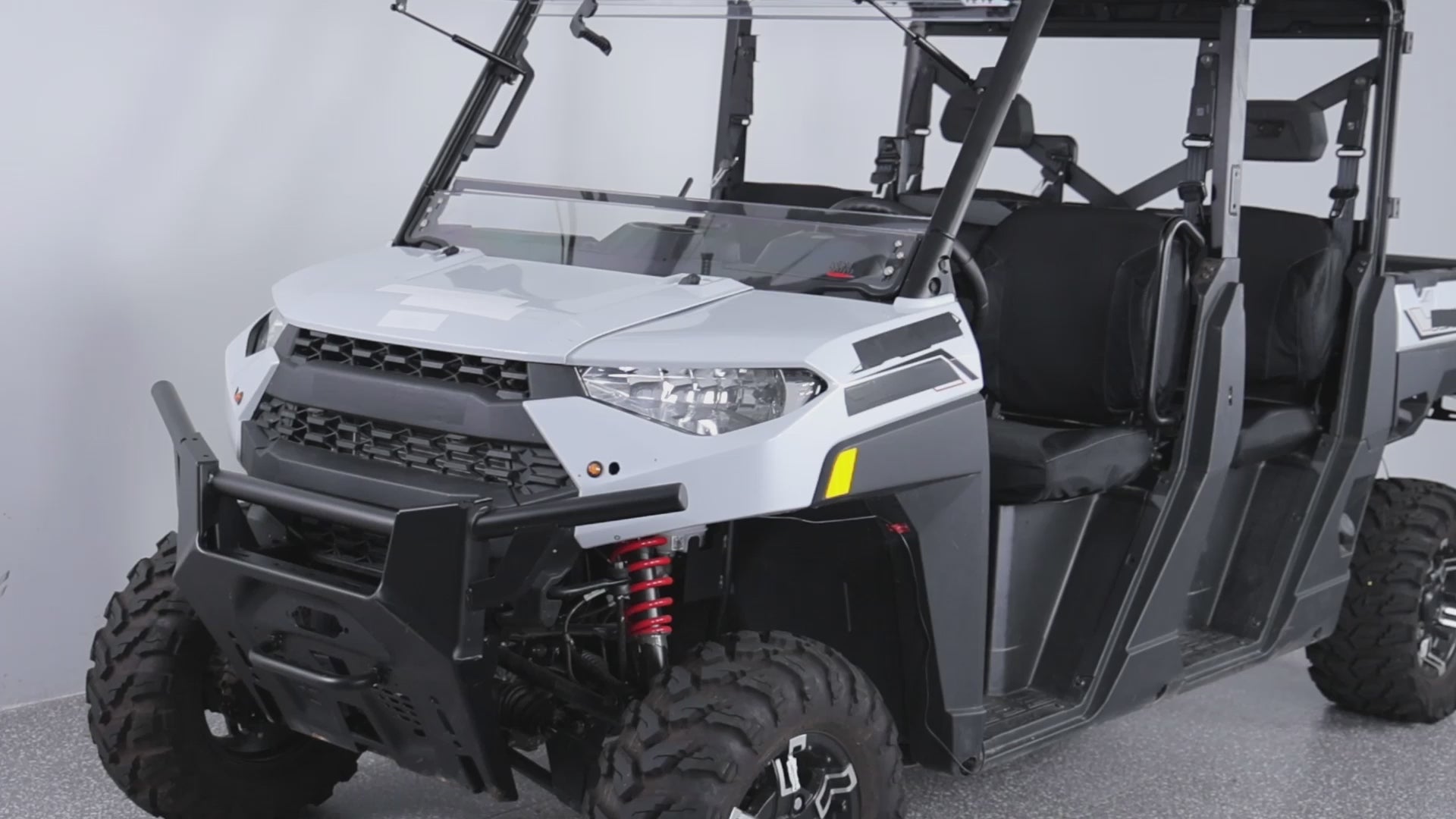 Kemimoto 3-IN-1 Flip Windshield for Polaris Ranger XP 1000 2015-2026