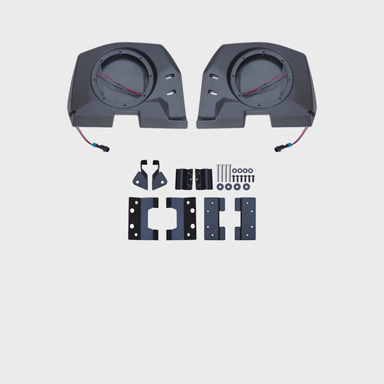 Rear Roof Speaker Pods for Polaris General 1000 / XP 1000