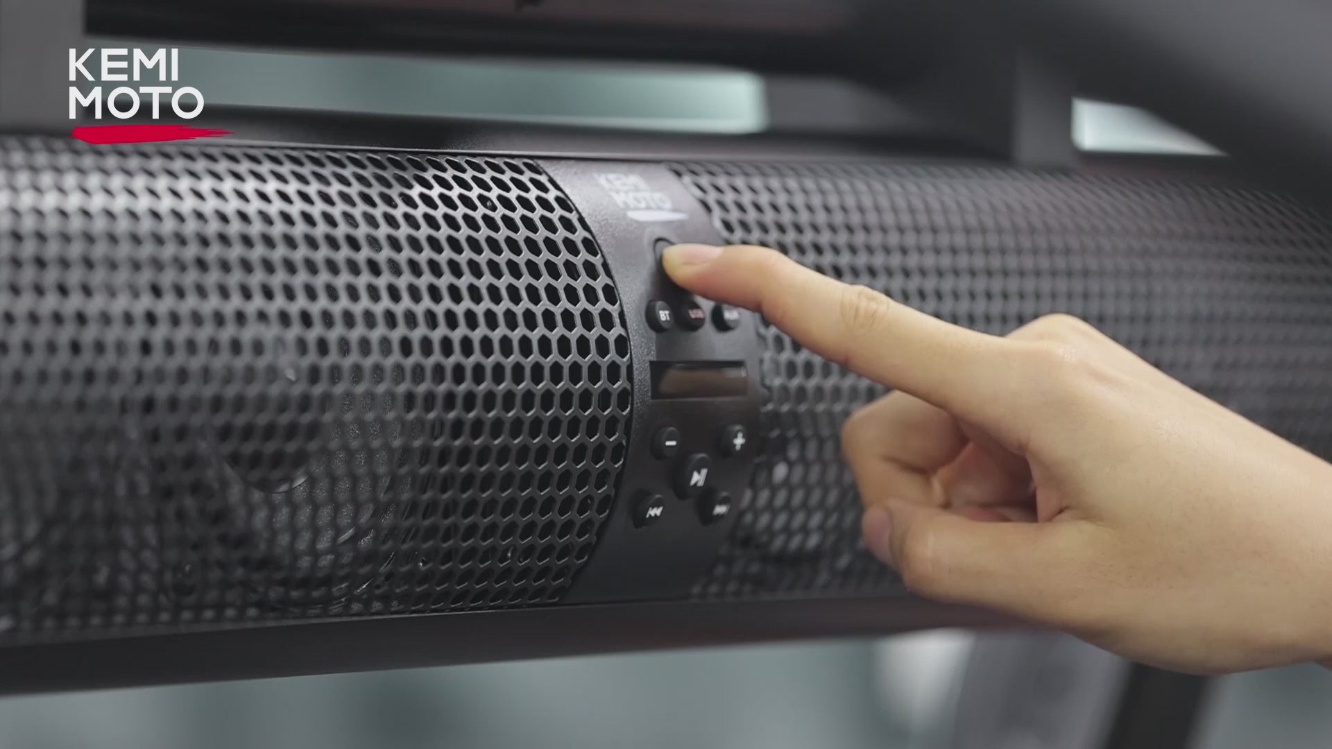 Kemimoto Waterproof Bluetooth UTV Sound Bar 500W 28"