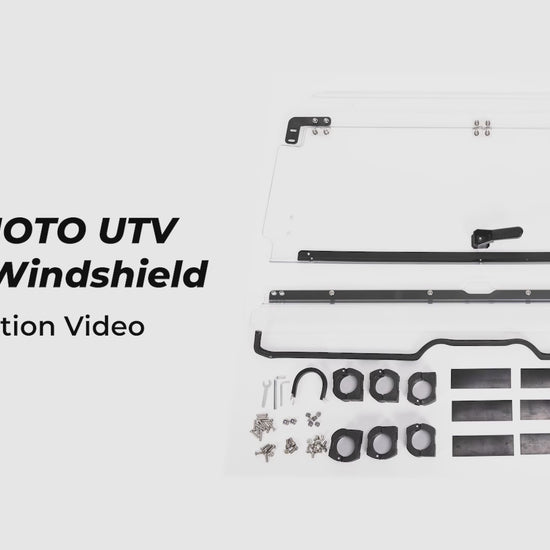 Flip 2-in-1 Windshield for Honda Talon 1000X/1000R/1000X-4