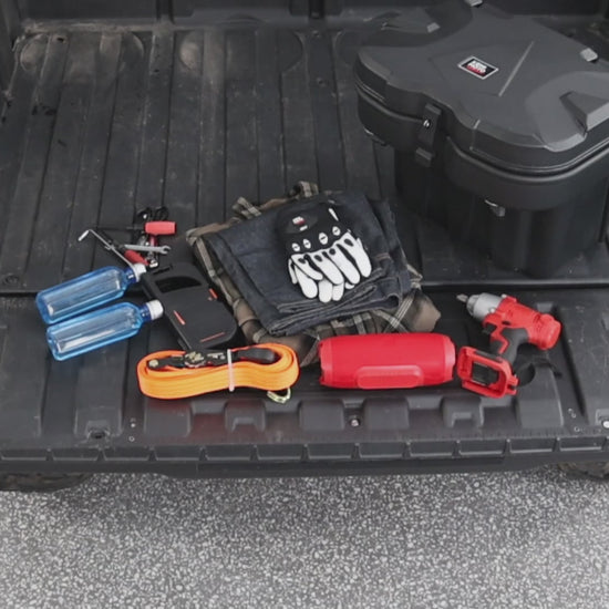 Kemimoto 21L Storage Box for Can‑Am Defender & Commander Black