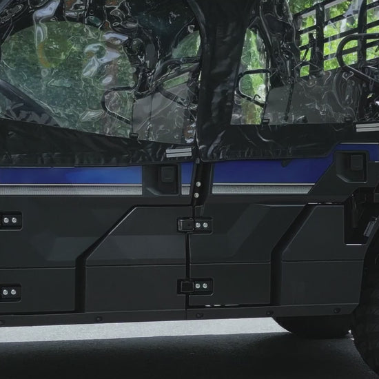 Kemimoto Soft Upper Doors Custom-Fit for Kawasaki Mule Pro FXT/DTX