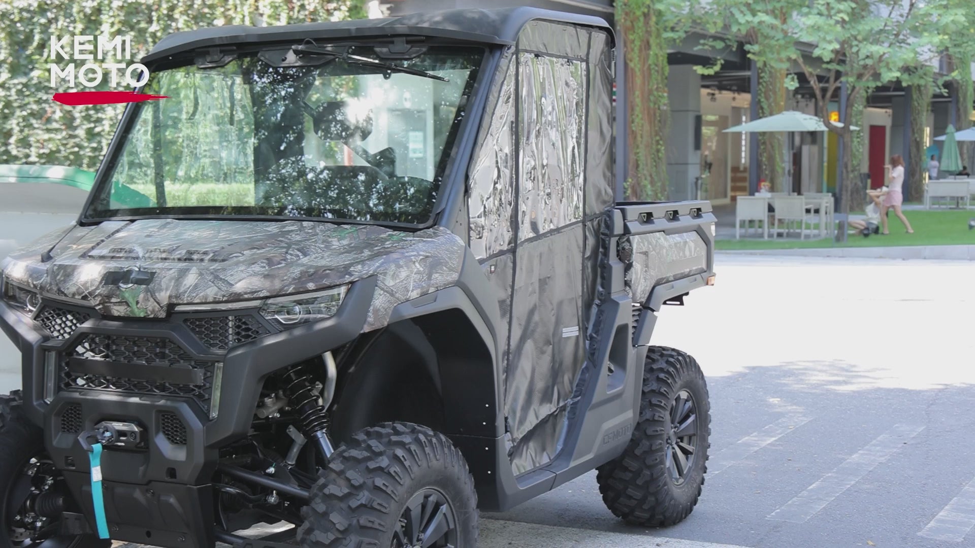 Kemimoto UTV Soft Cab Enclosure for CFMOTO UFORCE U10 Pro