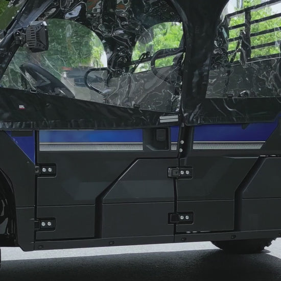 Kemimoto Soft Upper Doors Custom-Fit for Kawasaki Mule Pro FXT/DTX