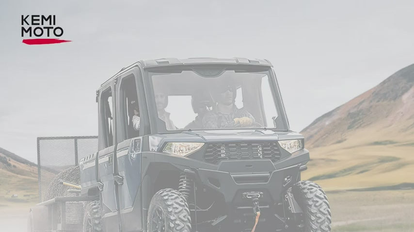 Kemimoto Upgraded Side Mirrors for Ranger 1000/570 Commercial Pro