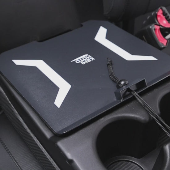 Kemimoto UTV Center Console Cover Rust-Proof Black