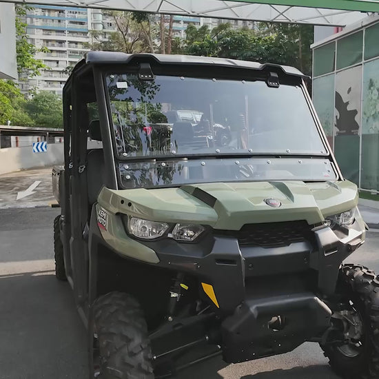 Kemimoto Flip Front Windshield for Can‑Am Defender / Defender MAX (2016+)