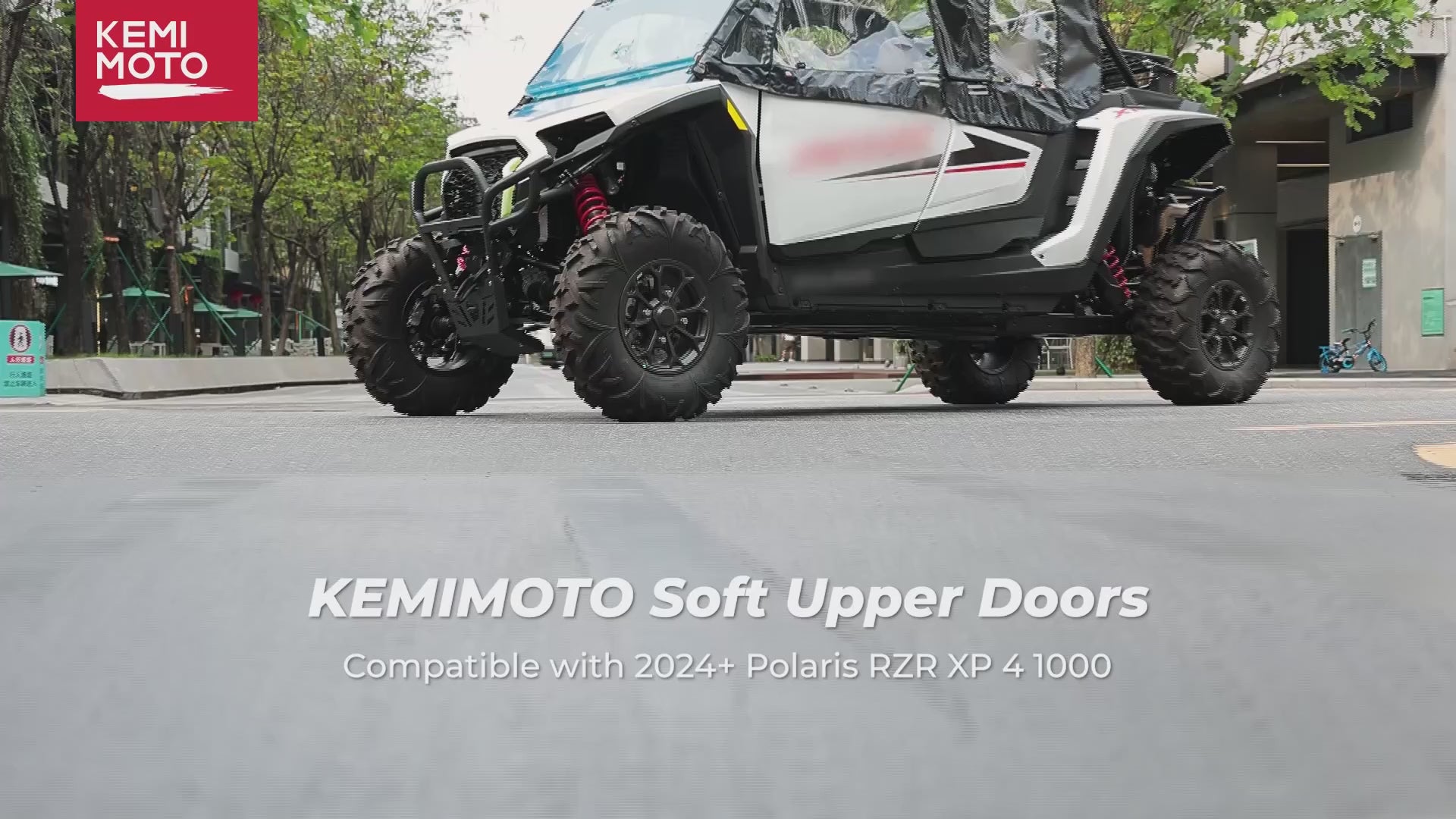 Kemimoto Cab Enclosure for Polaris RZR XP 4 1000 2024‑2025