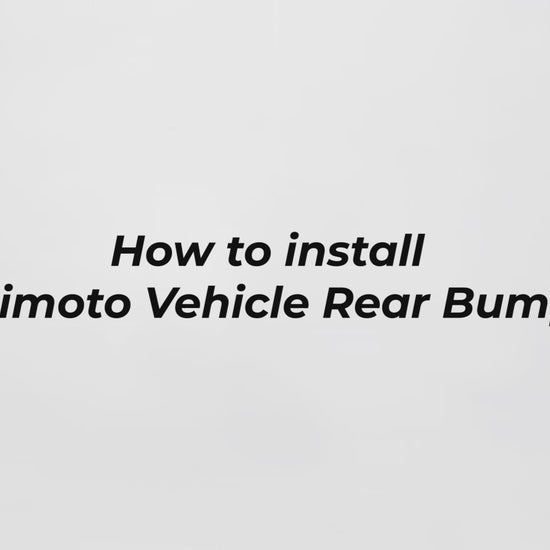 Kemimoto Rear Bumper with Light for Can‑Am Defender