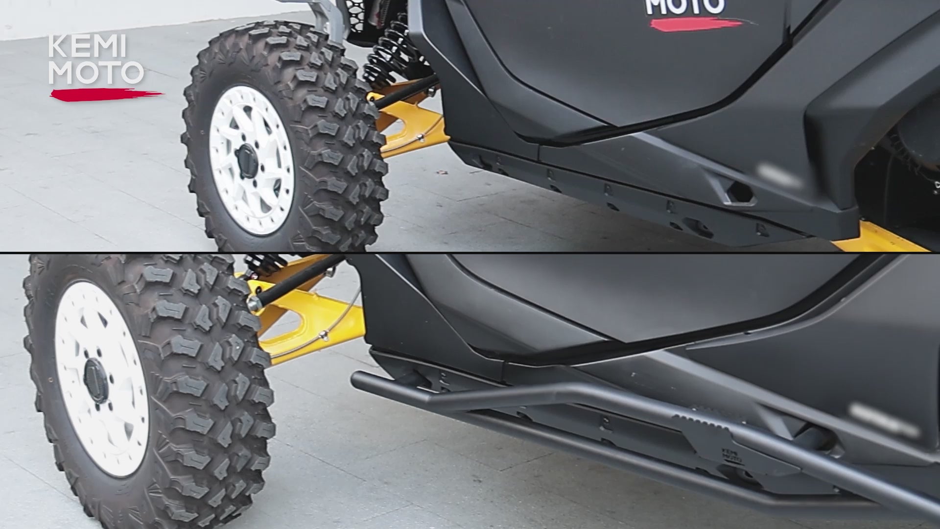 Nerf Bars Rock Sliders for Can‑Am Maverick R 2024+