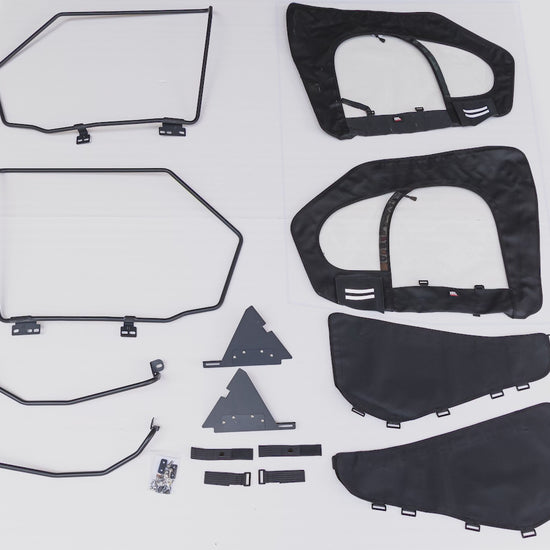 Kemimoto Steel Frame Doors for Polaris RZR XP 1000 2016-2023