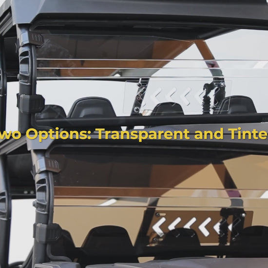 Kemimoto Rear Windshield Sliding Window for CFMOTO ZForce 950+ 2023