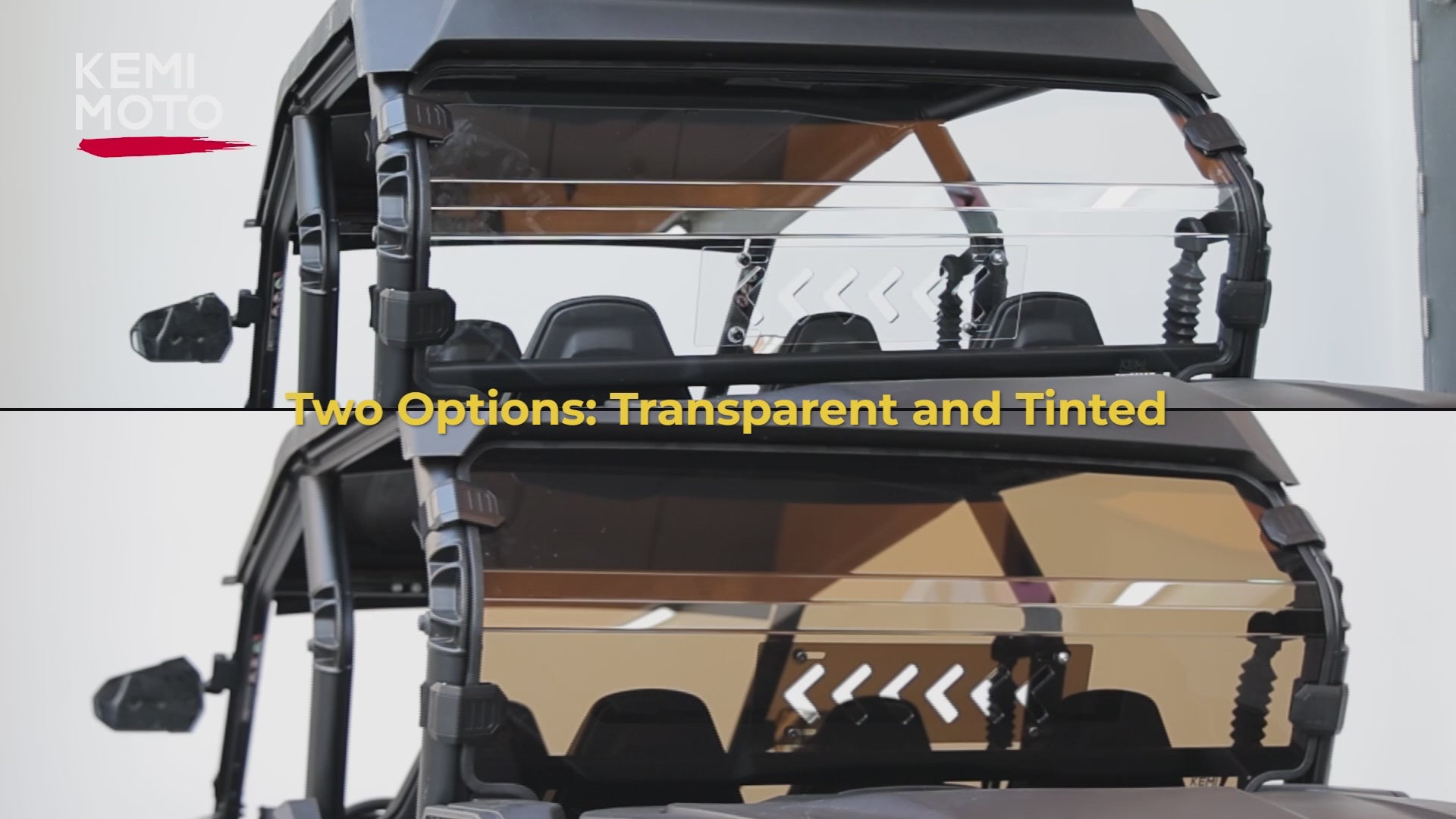 Kemimoto Rear Windshield Sliding Window for CFMOTO ZForce 950+ 2023