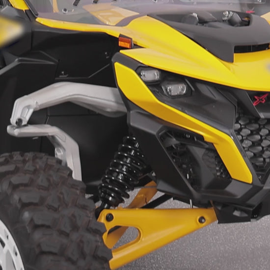 Vented Front Full Windshield for Can Am Maverick R 2024+