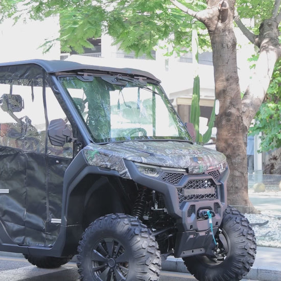 Kemimoto UTV Soft Cab Enclosure for CFMOTO UFORCE U10 Pro