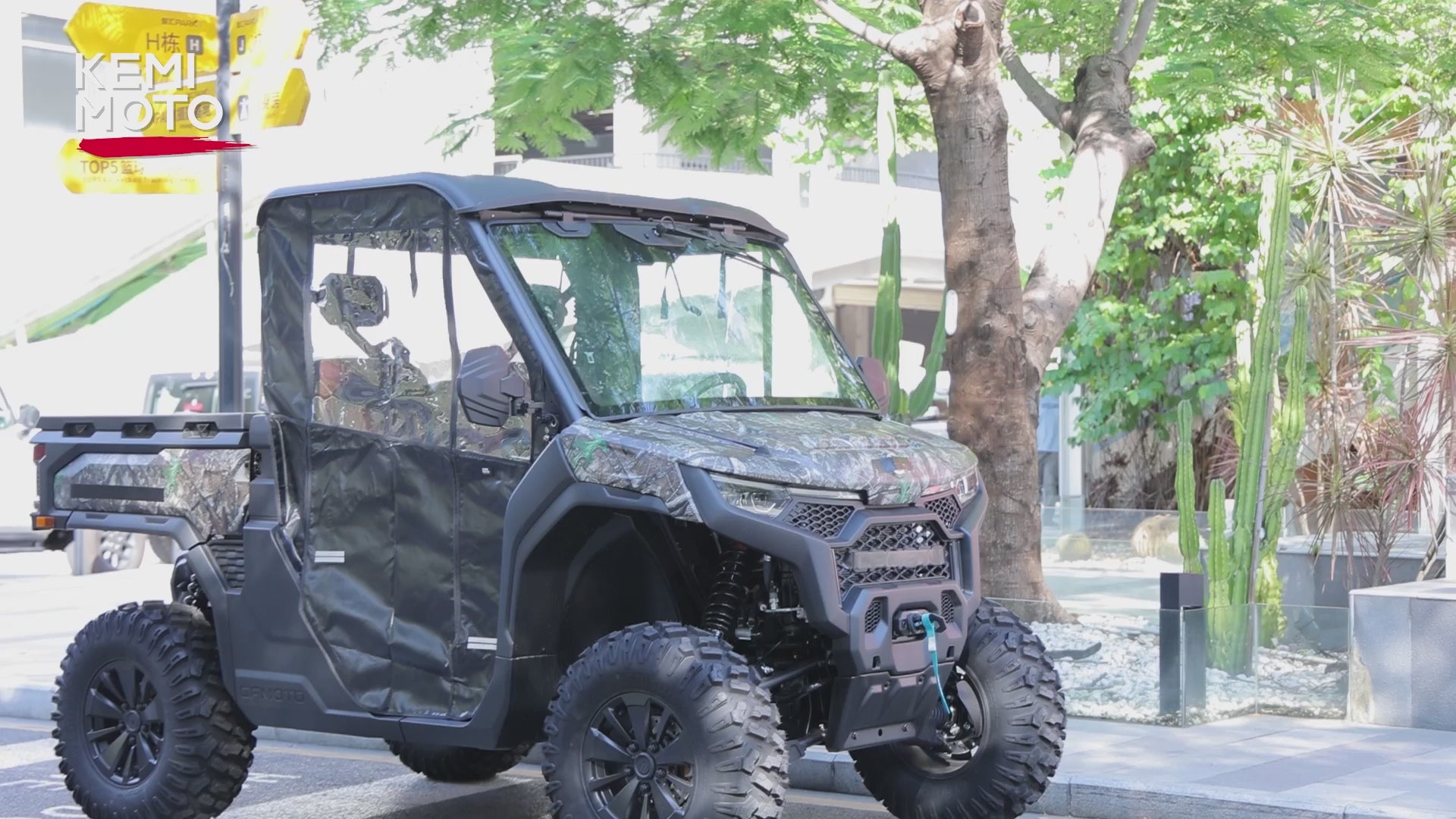 Kemimoto UTV Soft Cab Enclosure for CFMOTO UFORCE U10 Pro