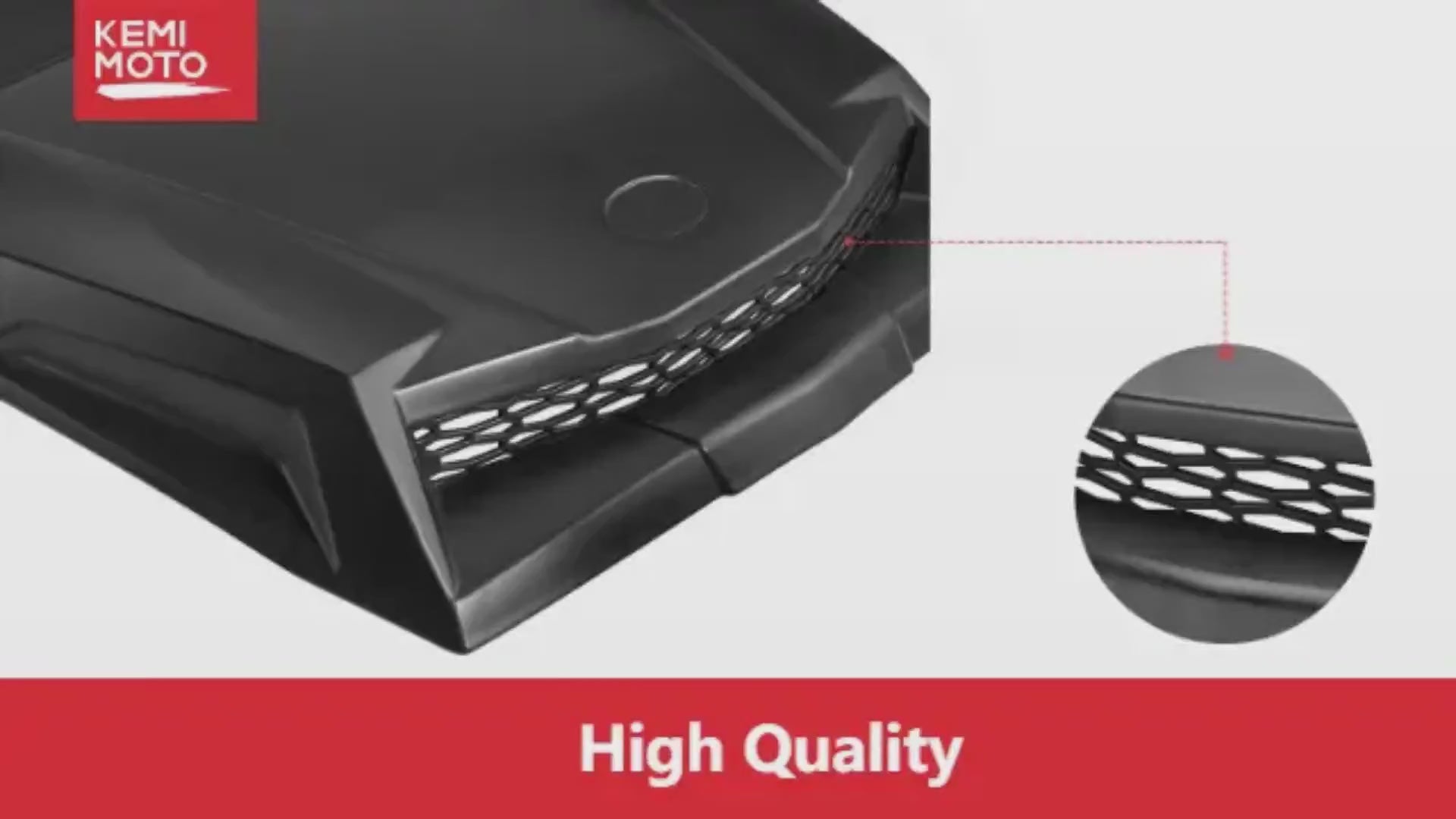 Kemimoto UTV Turbo Hood Scoop for Polaris RZR XP 1000