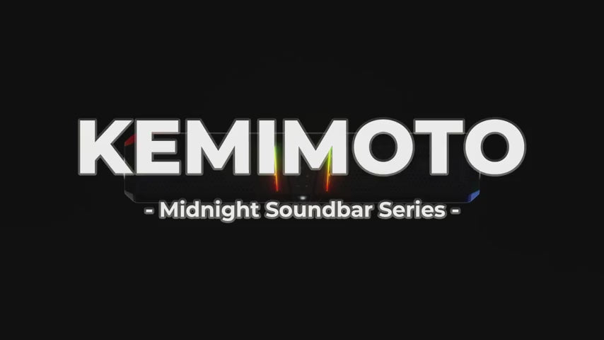 Kemimoto Midnight 80 32‑Inch RGB UTV Sound Bar
