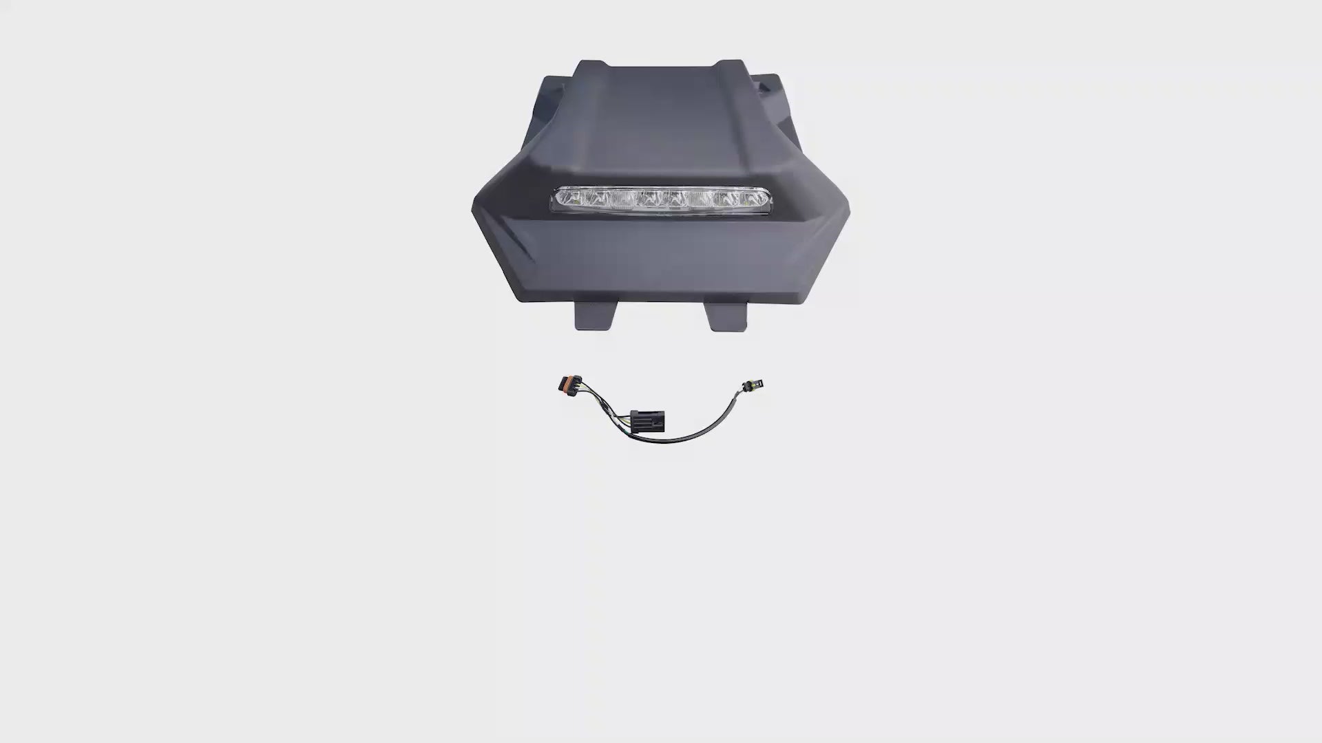Kemimoto LED Hood Scoop Spotlight for Polaris RZR PRO XP