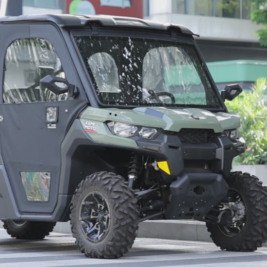 Kemimoto UTV Framed Doors for Can‑Am Defender Max HD 7‑10