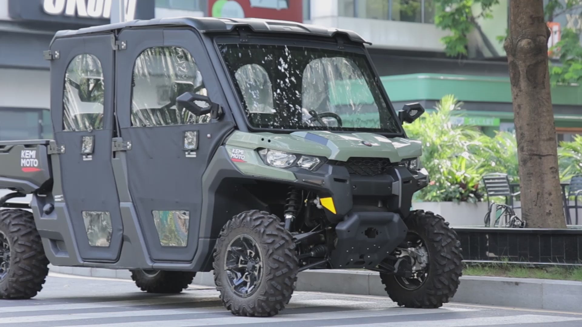 Kemimoto UTV Framed Doors for Can‑Am Defender Max HD 7‑10