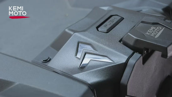 Kemimoto Tablet Mount Storage Box for Polaris RZR XP 1000