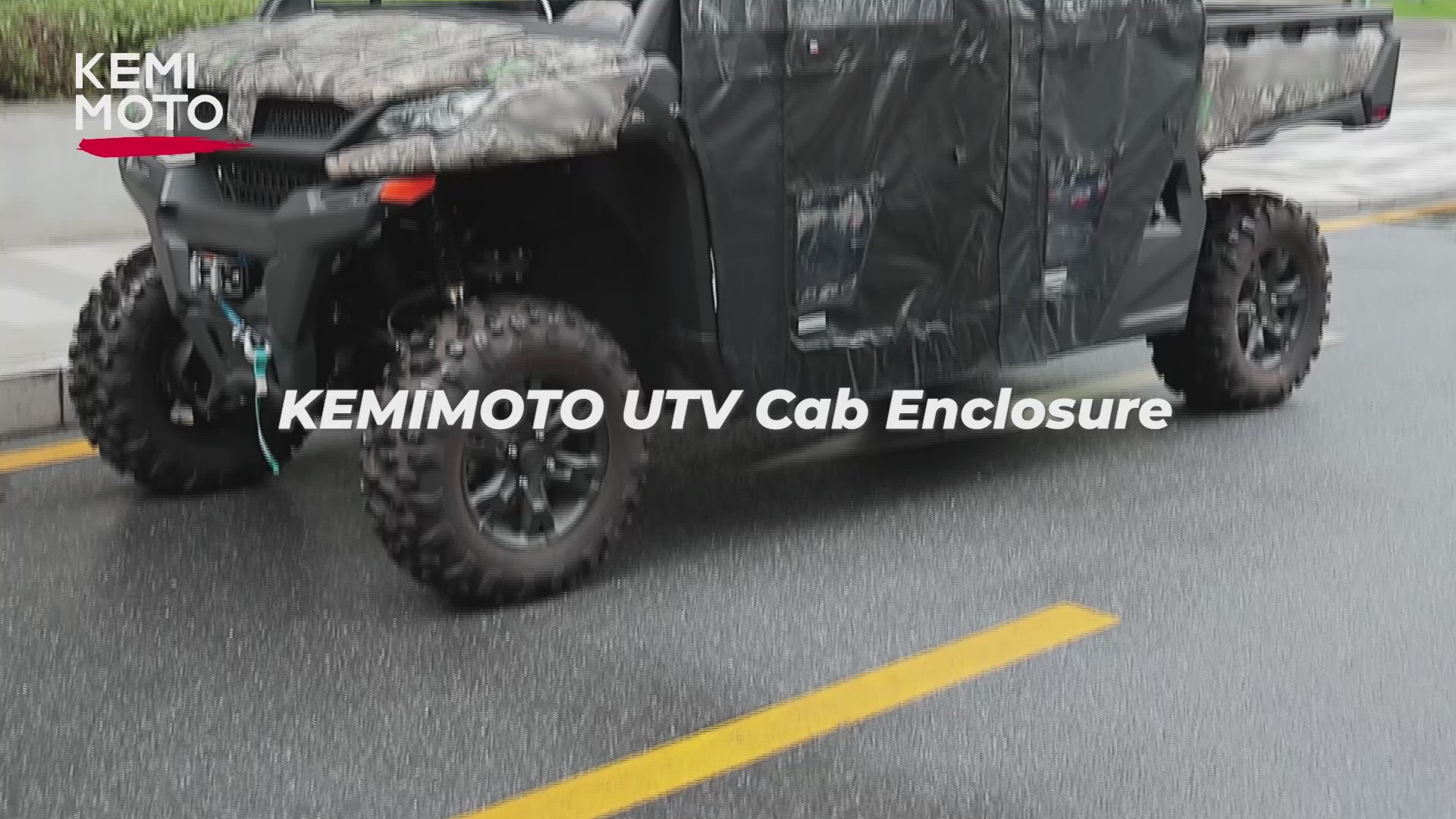 Kemimoto Soft Cab Enclosure Doors for CFMOTO UForce 1000XL