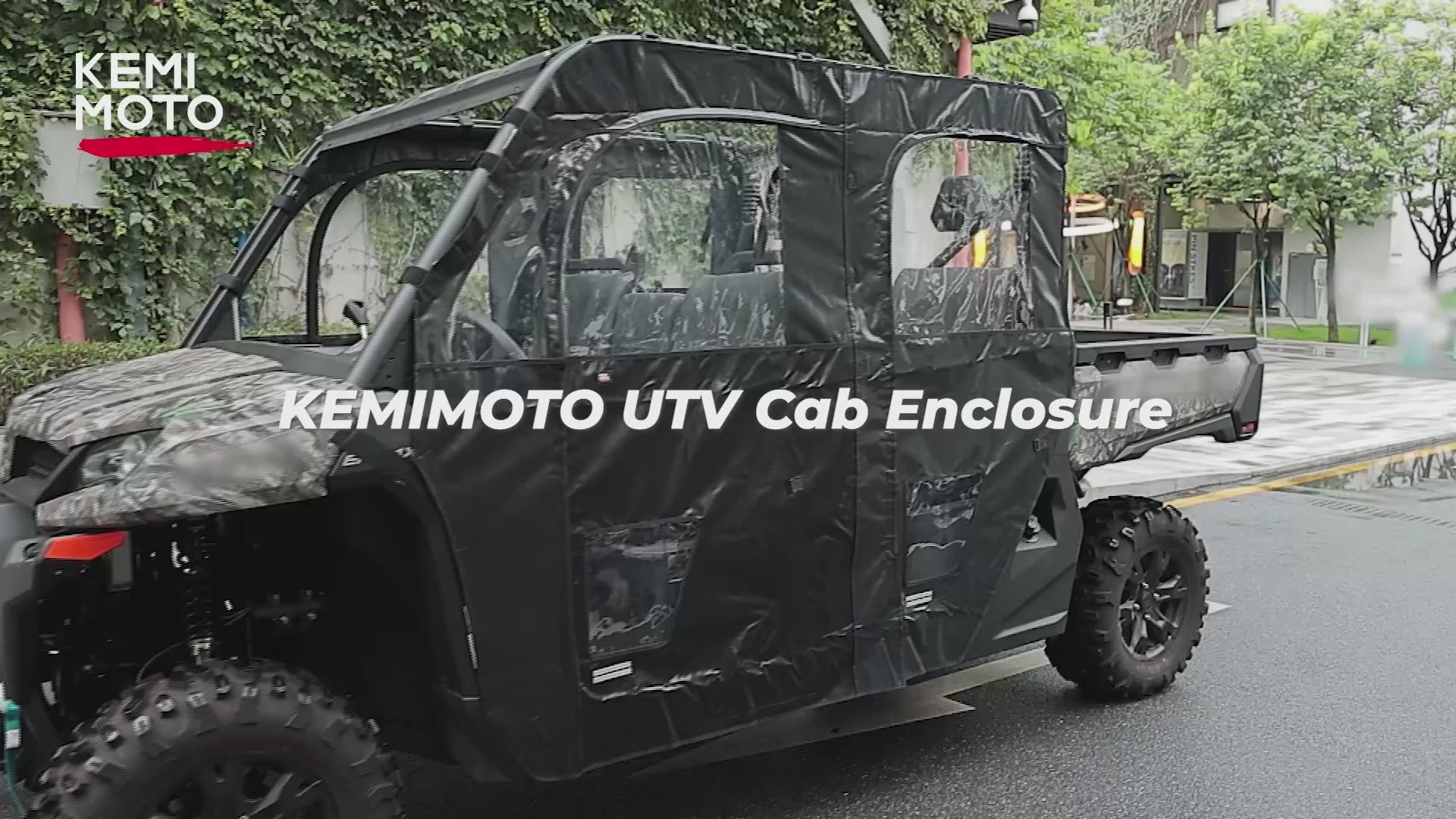 Kemimoto Soft Cab Enclosure Doors for CFMOTO UForce 1000XL