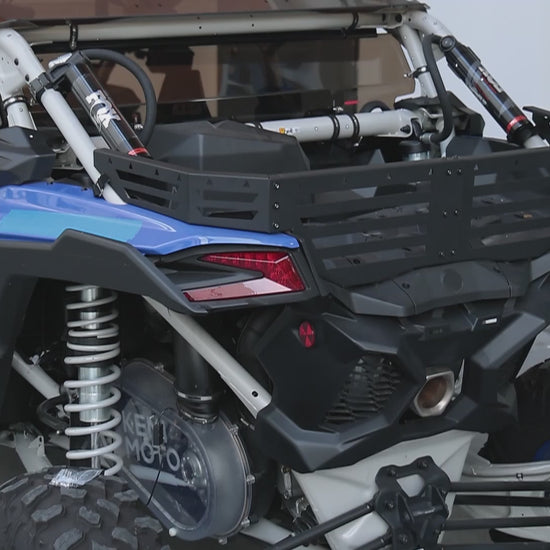Kemimoto Rear Tinted Windshield for Can‑Am Maverick X3