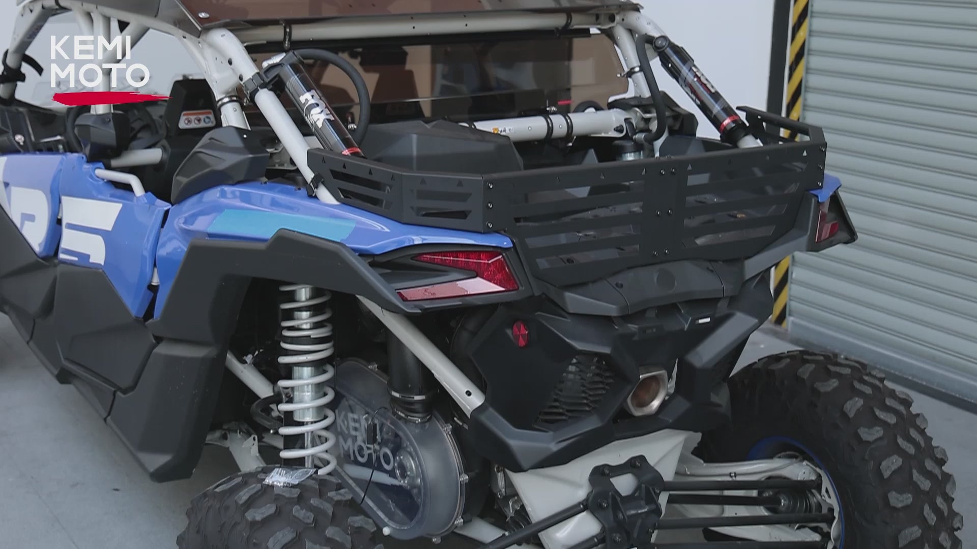 Kemimoto Rear Tinted Windshield for Can‑Am Maverick X3