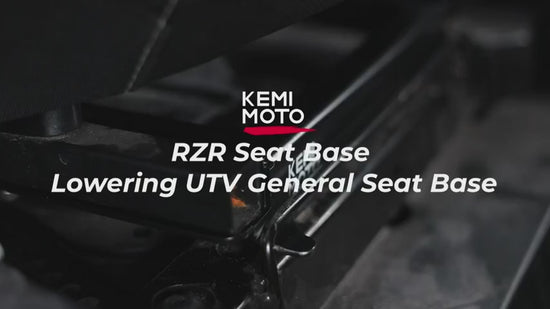Kemimoto UTV Seat Lowering Base for Polaris RZR XP