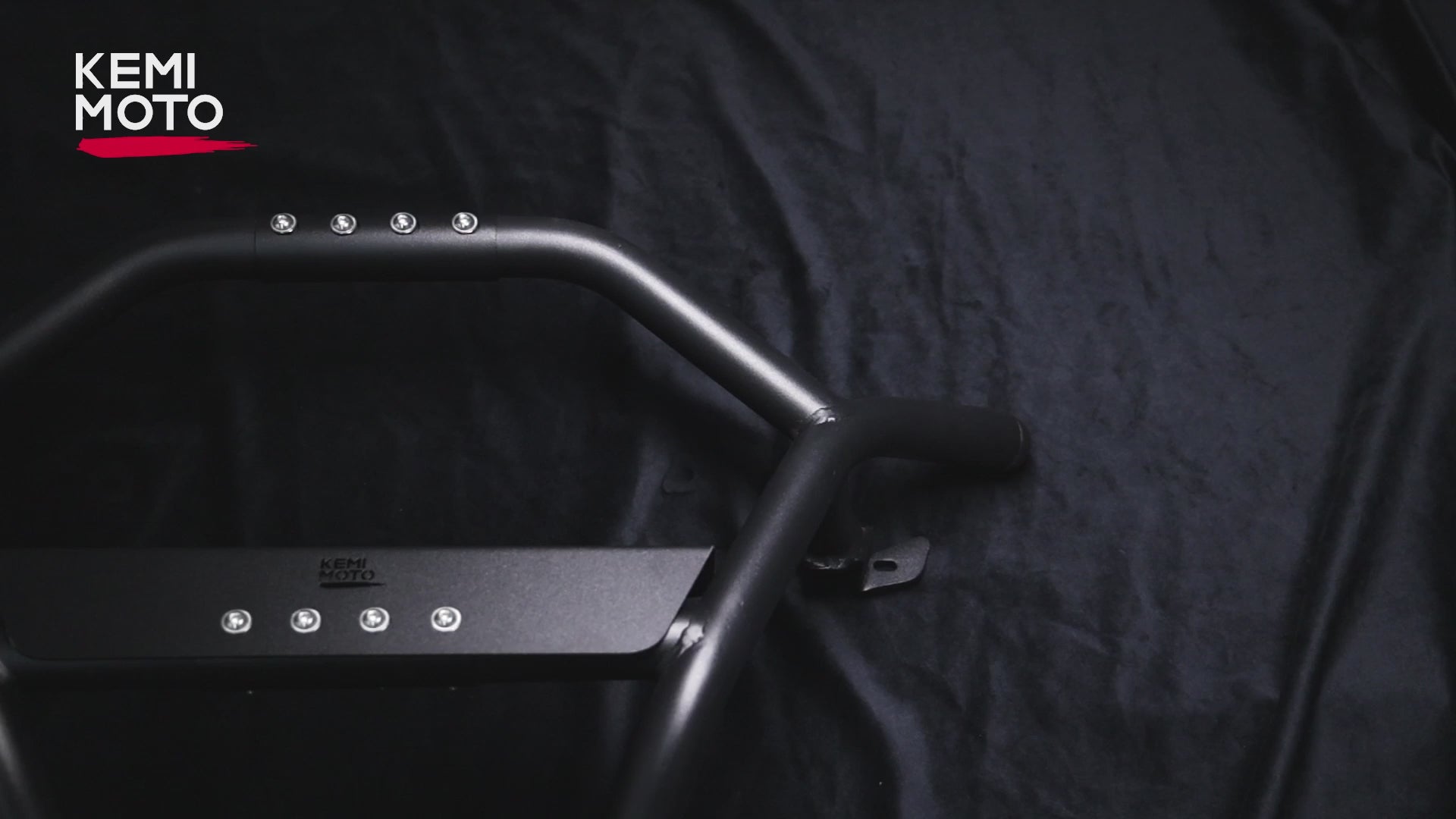 Kemimoto Front Bumper for Polaris RZR 200 2022‑2025 Black