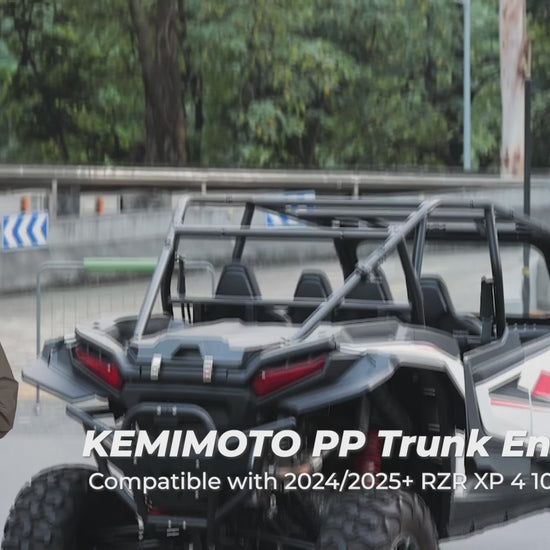 Kemimoto Trunk Bed Enclosure for Polaris RZR XP 1000/4 2024-2025
