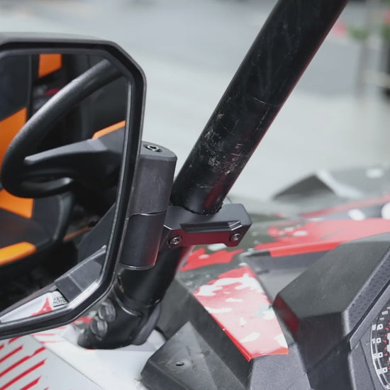 Kemimoto UTV Side Mirrors for RZR, Can‑Am & CFMOTO Zforce