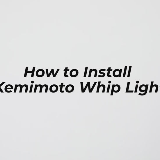 Kemimoto LED Whip Light 5FT RGB for ATV UTV RZR