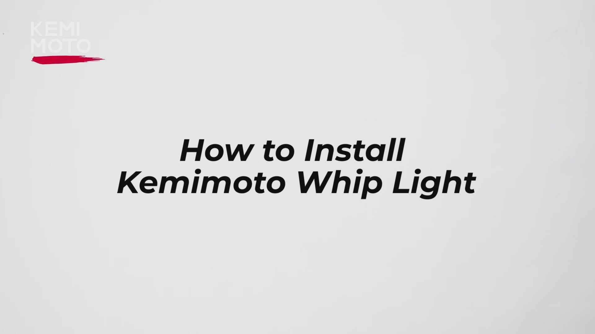 Kemimoto LED Whip Light 5FT RGB for ATV UTV RZR