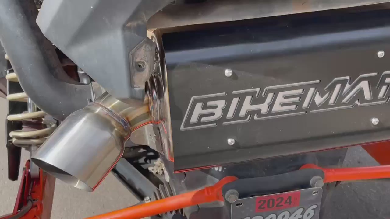Bikeman Performance 3-Inch Full Exhaust for Polaris RZR Turbo