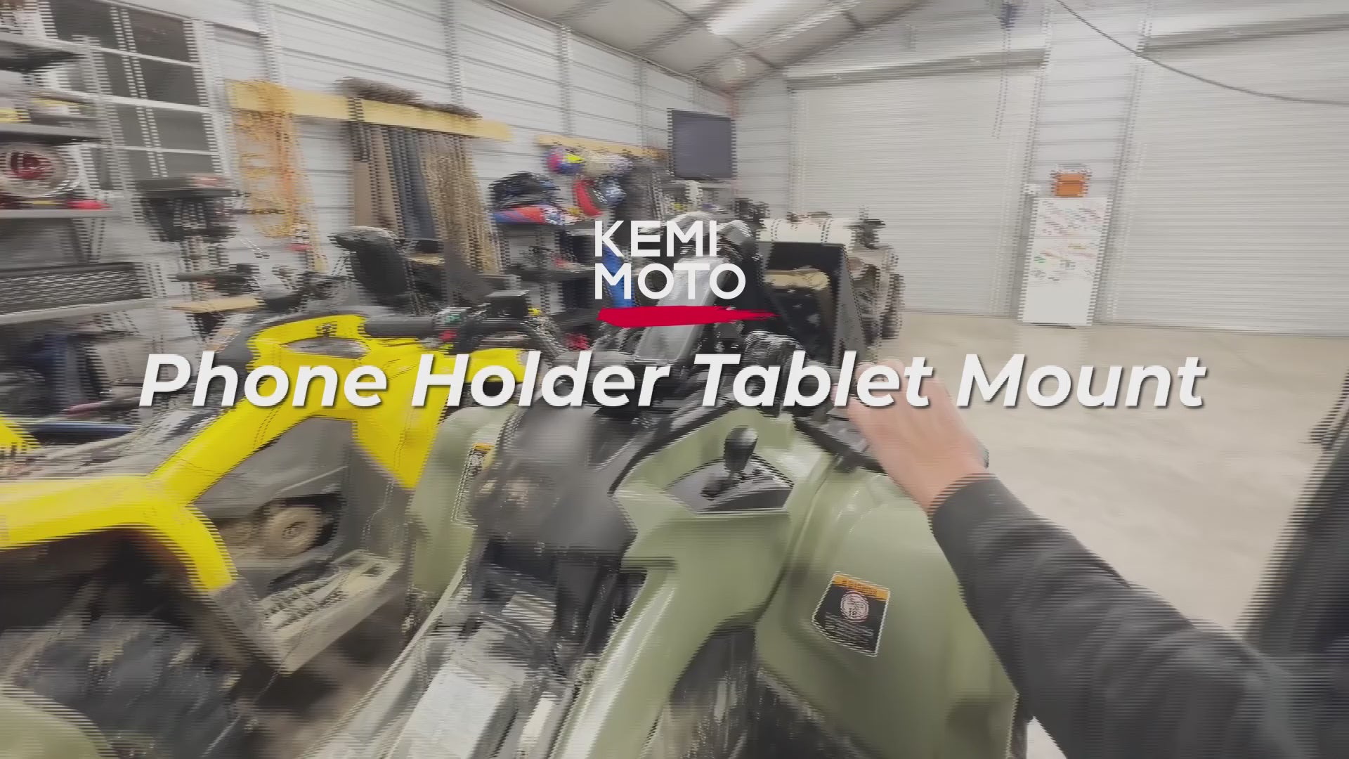 Kemimoto Universal Phone Holder for Roll Bar
