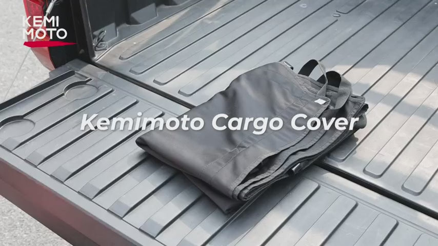 Kemimoto UV-Resistant Cargo Bed Cover for Polaris Ranger XP 1000