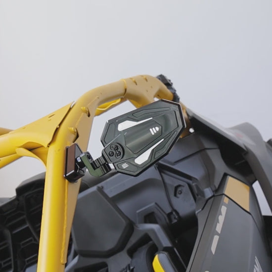 Kemimoto Aluminum Side Mirrors Can‑Am Maverick R 2024+ 1 Pair