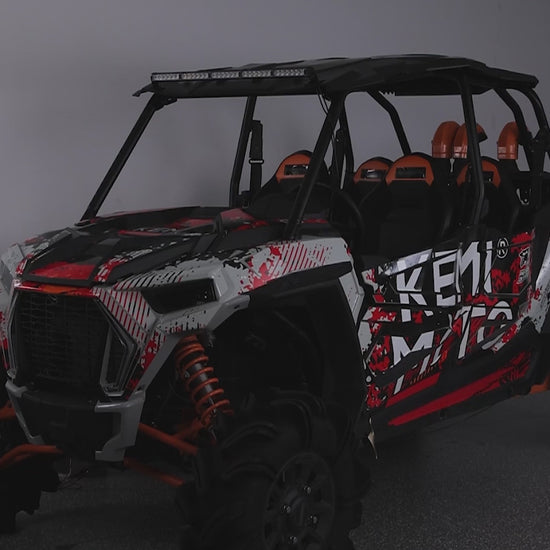 Kemimoto 30-inch LED Strobe Light Bar UTV Universal