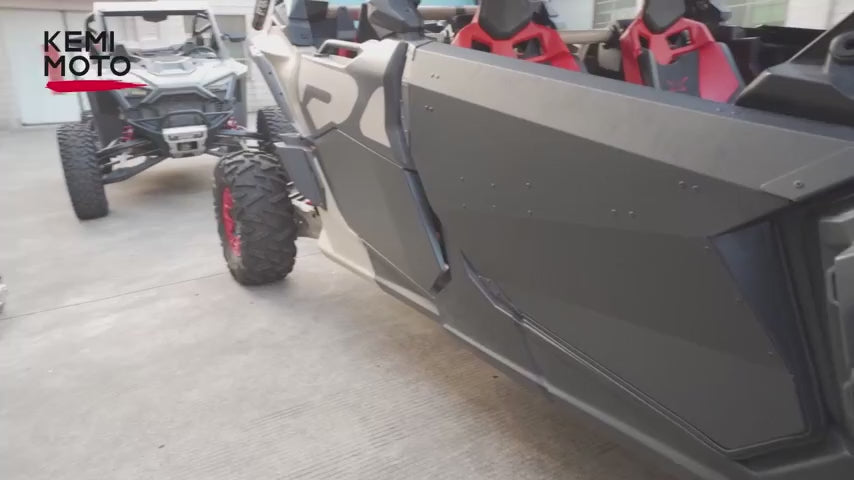 Kemimoto Aluminum Front Doors for Can‑Am Maverick X3 & X3 Max